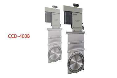 Stainless Steel Vat Vacuum Valves CCD Series Electric Drive 1E+5-1E-7 Pa