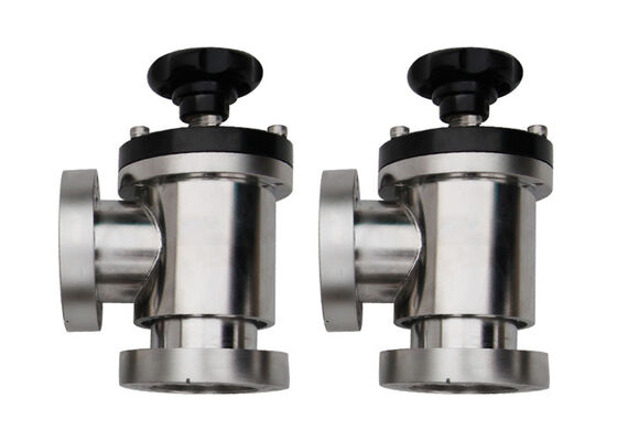 Ultra High Vacuum Angle Valve 1E+5 Pa - 1.3E-7 Pa Toepassingsbereik