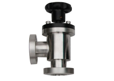 Light Weight Vacuum Angle Valve DN25 KF Less Mechanical Wear CE Approved